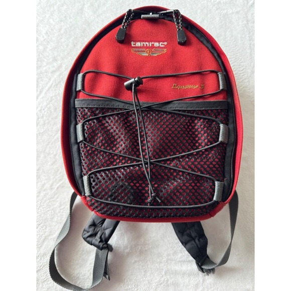 Tamrac Expedition 3 Backpack Camera Bag DSLR Red/Black‎ Adjustable Dividers - Picture 1 of 12
